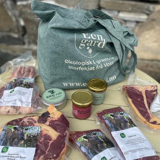 Grillpakke stor – med assorterte stykningsdeler